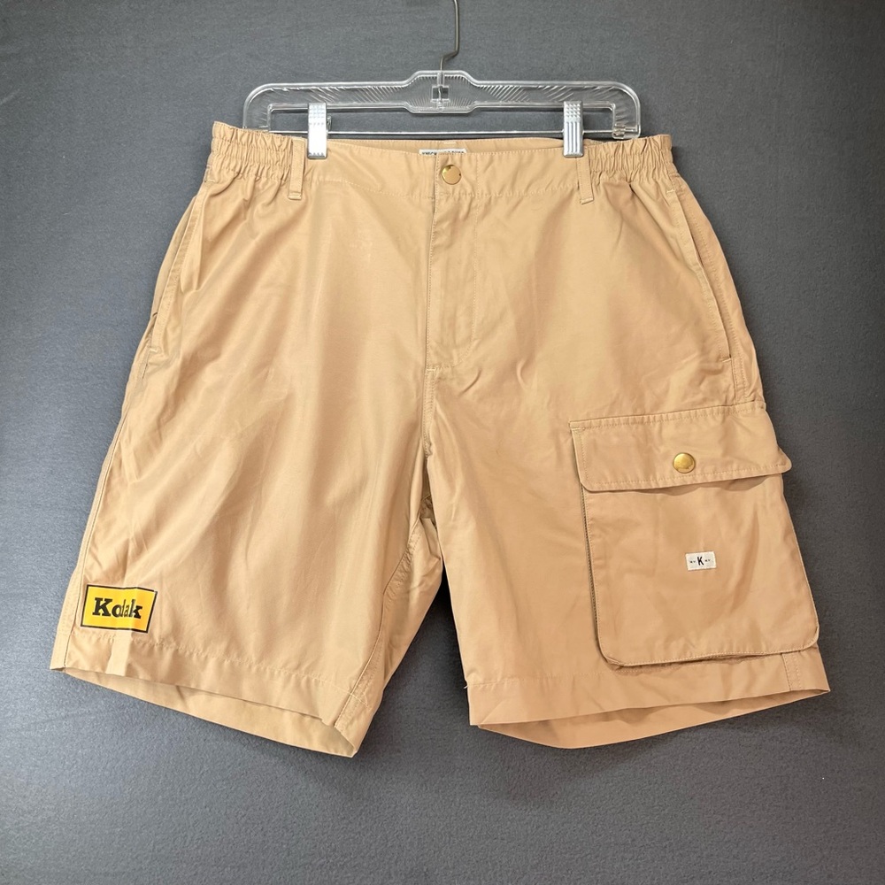 Kōdāk Tan Cargo Swim Shorts for Men